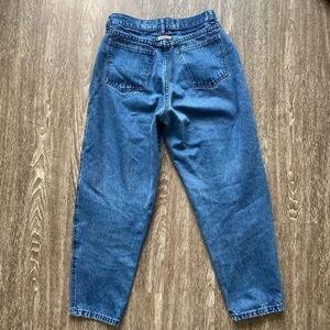 Vintage Brittania Ultra high rise paper bag jeans